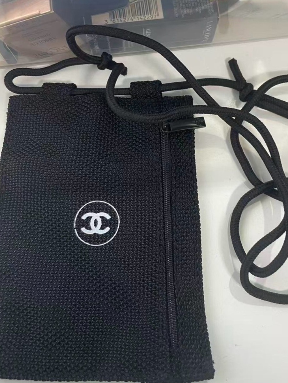 Chanel beauty gift passport holder